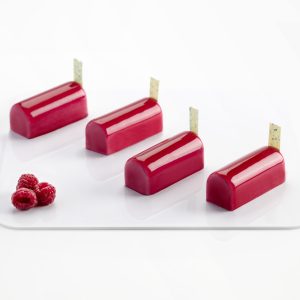 Glassa specchio al lampone