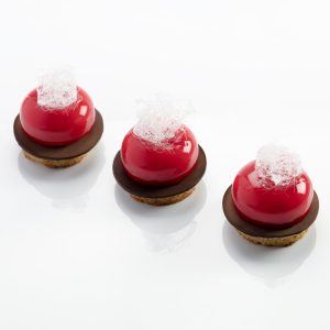 glassa specchio alla fragola